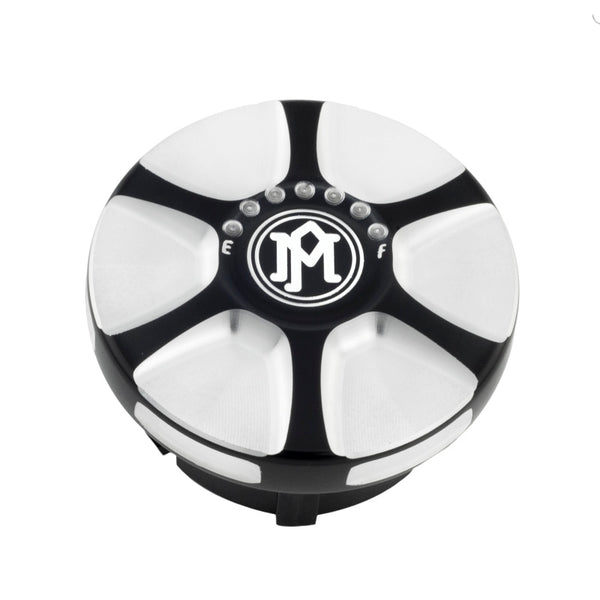 Performance Machine Led Fuel Gauge Array - Contrast Cut - Bull Strap