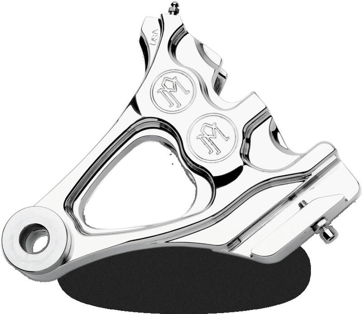 Performance Machine Rear Brake 1 Pc 125x4R - Chrome - Bull Strap