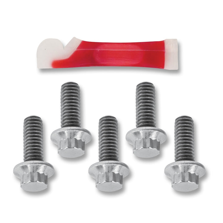 Performance Machine  Rotor Bolt Set - Chrome - Bull Strap