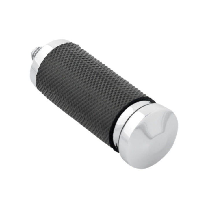 Performance Machine Rubber Shift Pedal Rubber  Contour - Chrome - Bull Strap