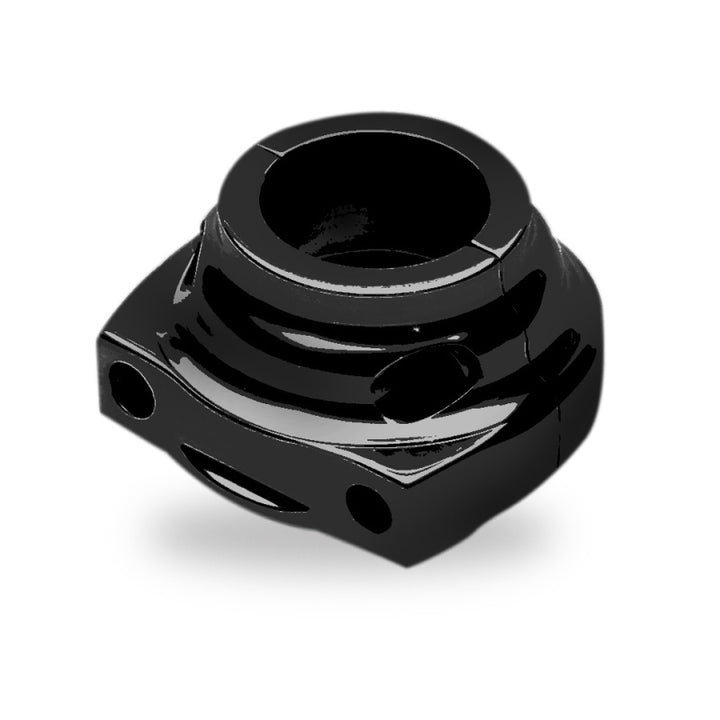 Performance Machine Throttle Housing Assy - Black Ano - Bull Strap