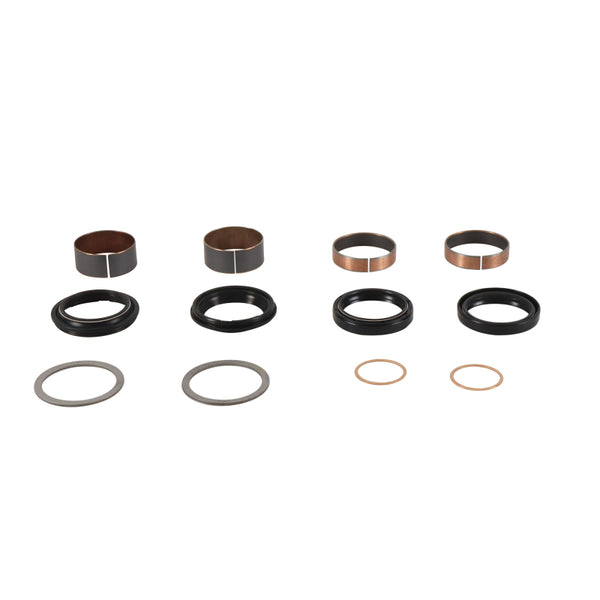 Pivot Works 01-02 Suzuki RM250 PW Fork Rebuild Kit - W/Bushings and Seals - Bull Strap
