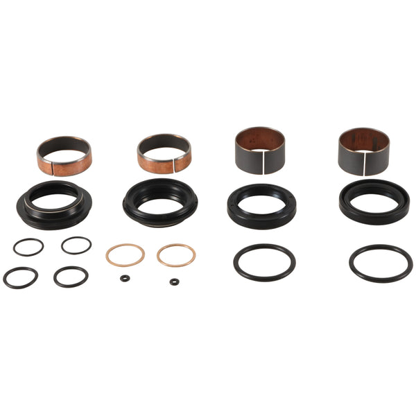Pivot Works 98-00 Kawasaki KX80 PW Fork Rebuild Kit - W/Bushings and Seals - Bull Strap