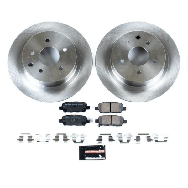 Power Stop 02-06 Nissan Altima Rear Autospecialty Brake Kit - Bull Strap