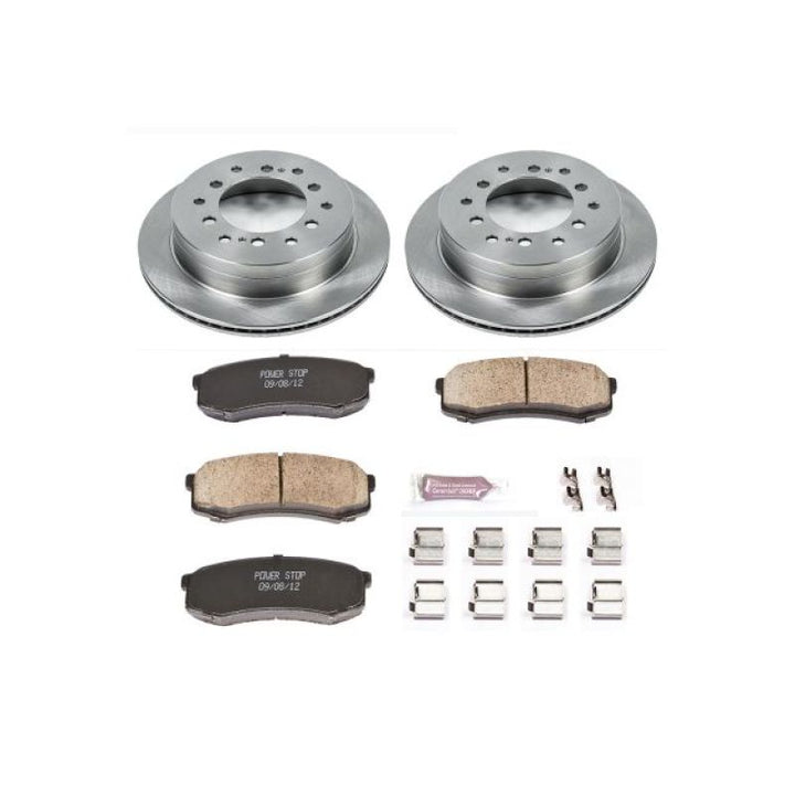 Power Stop 03-09 Lexus GX470 Rear Autospecialty Brake Kit - Bull Strap