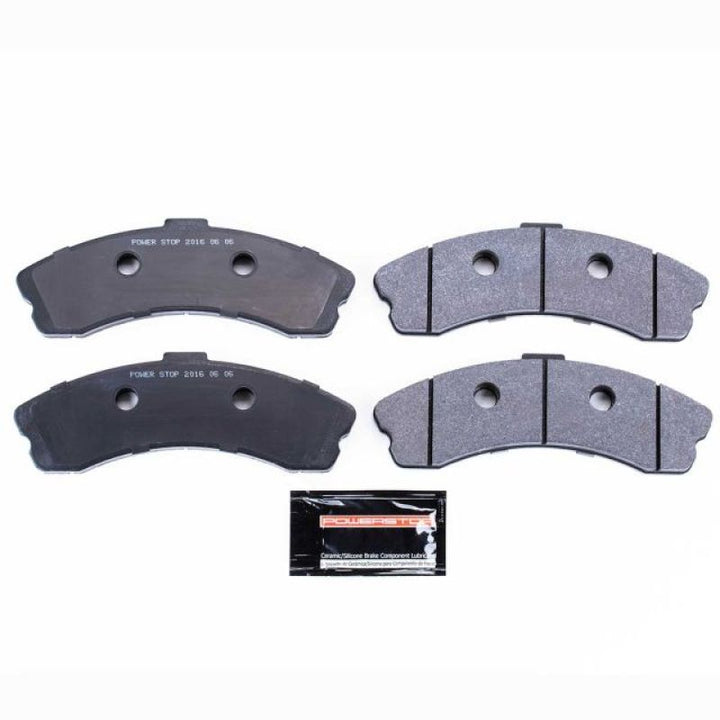 Power Stop 06-13 Chevrolet Corvette Front Track Day Brake Pads - Bull Strap