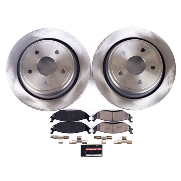 Power Stop 07-09 Chrysler Aspen Rear Autospecialty Brake Kit - Bull Strap