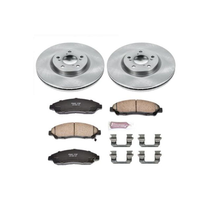Power Stop 07-13 Acura MDX Front Autospecialty Brake Kit - Bull Strap