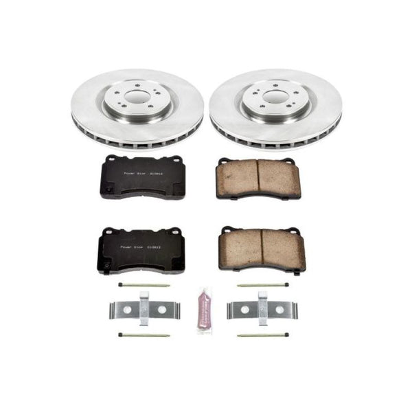 Power Stop 08-15 Mitsubishi Lancer Front Autospecialty Brake Kit - Bull Strap