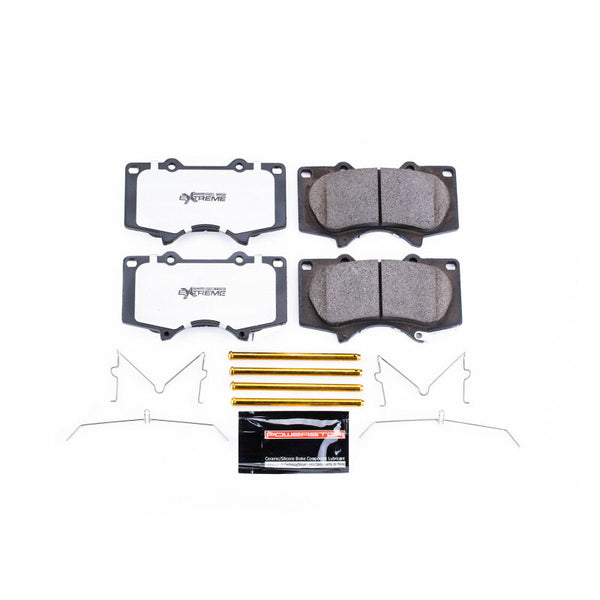 Power Stop 10-19 Toyota 4Runner Front Z36 Truck & Tow Brake Pads w/Hardware - Bull Strap