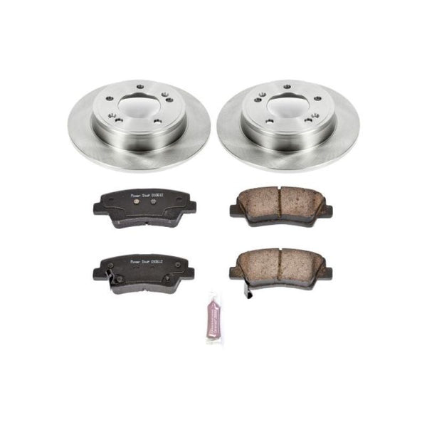 Power Stop 11-19 Hyundai Elantra Rear Autospecialty Brake Kit - Bull Strap