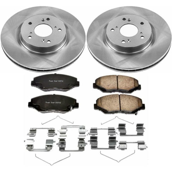 Power Stop 12-16 Honda CR-V Front Autospecialty Brake Kit - Bull Strap