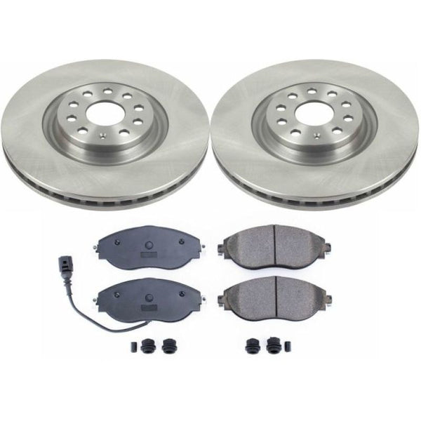 Power Stop 12-17 Volkswagen CC Front Autospecialty Brake Kit - Bull Strap
