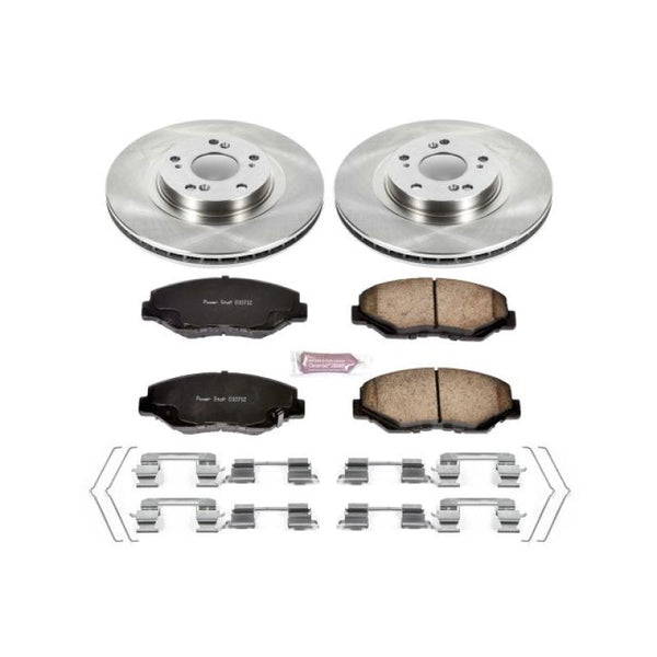 Power Stop 13-15 Acura ILX Front Autospecialty Brake Kit - Bull Strap