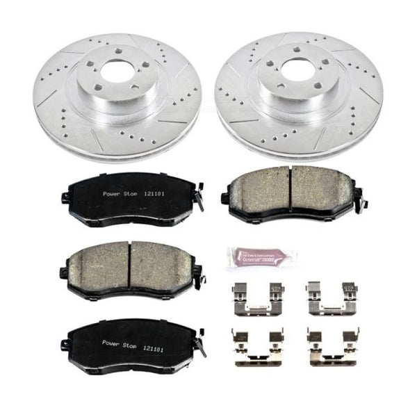 Power Stop 13-16 Scion FR-S Front Z23 Evolution Sport Brake Kit - Bull Strap