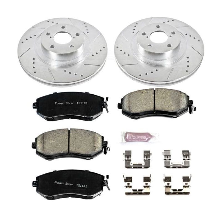 Power Stop 13-16 Scion FR-S Front Z23 Evolution Sport Brake Kit - Bull Strap