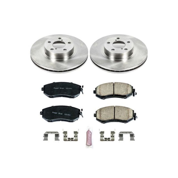 Power Stop 13-16 Subaru BRZ Front Autospecialty Brake Kit - Bull Strap