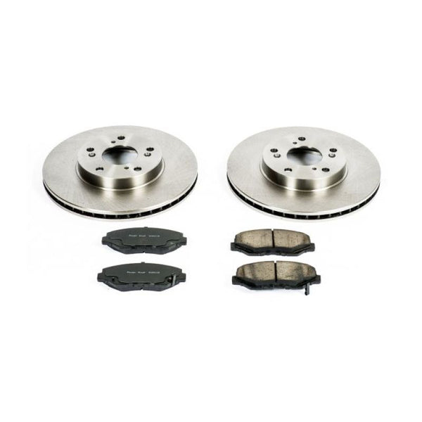 Power Stop 14-15 Acura ILX Front Autospecialty Brake Kit - Bull Strap
