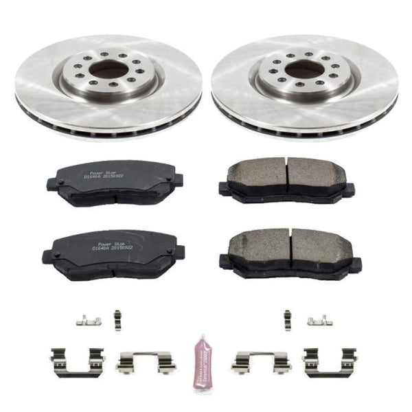 Power Stop 15-17 Chrysler 200 Front Autospecialty Brake Kit - Bull Strap