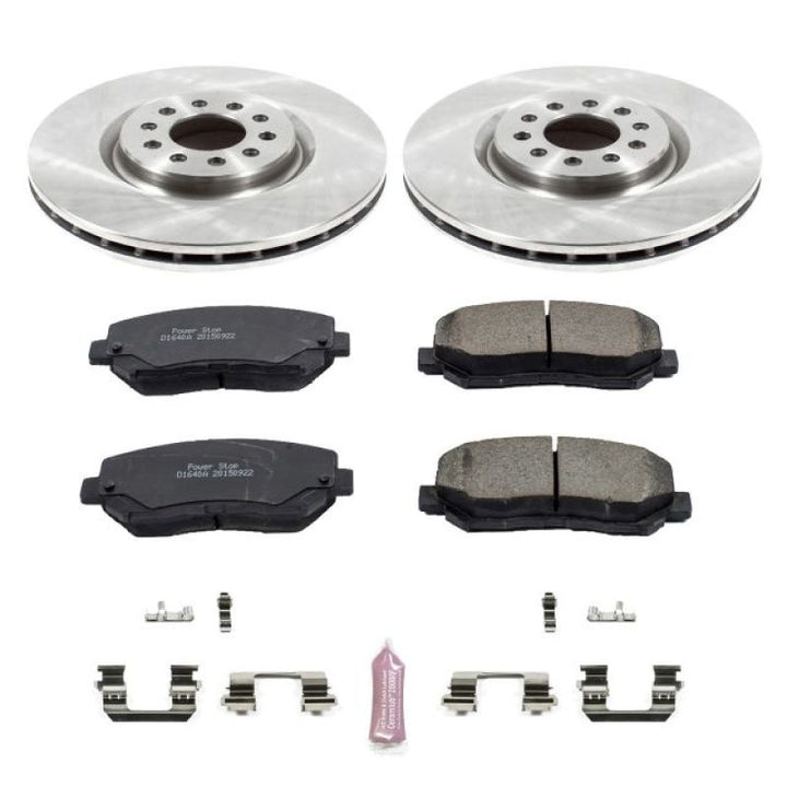 Power Stop 15-17 Chrysler 200 Front Autospecialty Brake Kit - Bull Strap