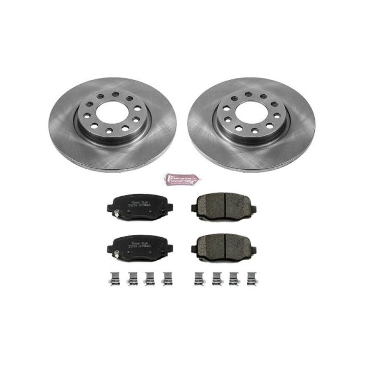 Power Stop 15-17 Chrysler 200 Rear Autospecialty Brake Kit - Bull Strap