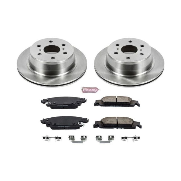 Power Stop 15-19 Cadillac Escalade Rear Autospecialty Brake Kit - Bull Strap