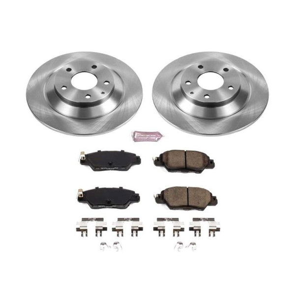 Power Stop 16-18 Mazda CX-5 Rear Autospecialty Brake Kit - Bull Strap