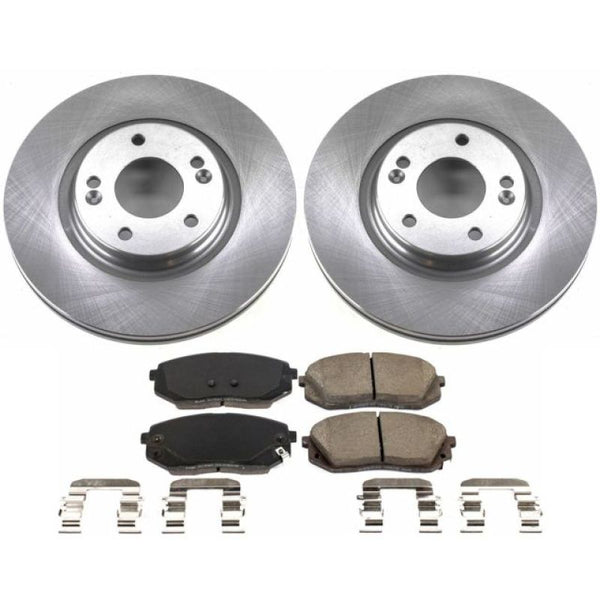 Power Stop 16-19 Hyundai Sonata Front Autospecialty Brake Kit - Bull Strap