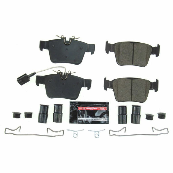 Power Stop 17-18 Alfa Romeo Giulia Rear Z23 Evolution Sport Brake Pads w/Hardware - Bull Strap