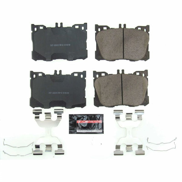 Power Stop 17-18 Mercedes-Benz C43 AMG Front Z23 Evolution Sport Brake Pads w/Hardware - Bull Strap
