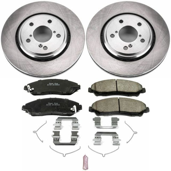 Power Stop 17-19 Acura MDX Front Autospecialty Brake Kit - Bull Strap