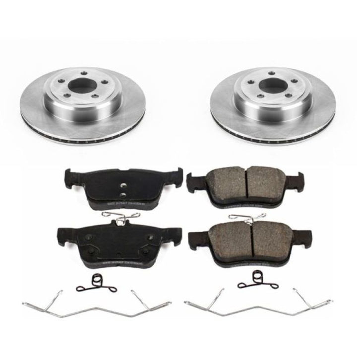 Power Stop 17-19 Ford Escape Rear Autospecialty Brake Kit - Bull Strap
