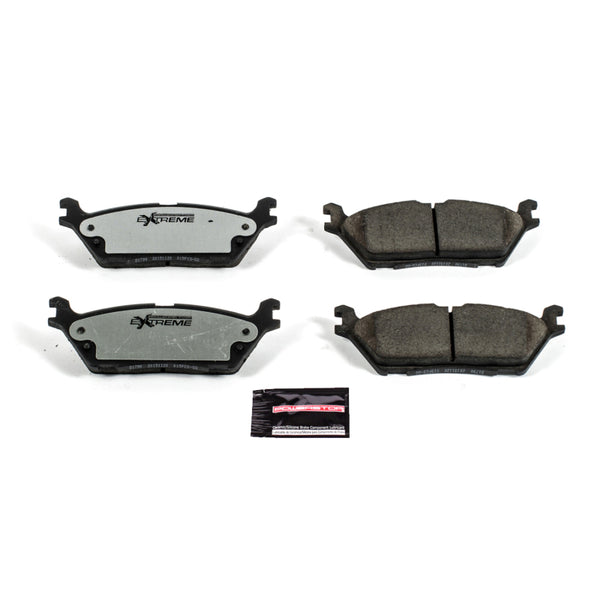Power Stop 18-19 Ford Expedition Rear Z36 Truck & Tow Brake Pads w/Hardware - Bull Strap