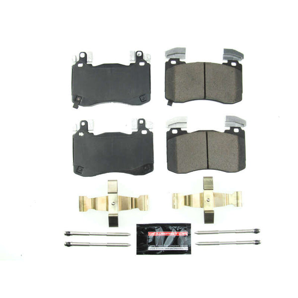 Power Stop 18-19 Kia Stinger Front Z23 Evolution Sport Brake Pads w/Hardware - Bull Strap