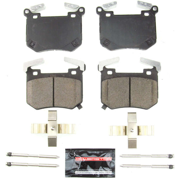 Power Stop 18-19 Kia Stinger Rear Z23 Evolution Sport Brake Pads w/Hardware - Bull Strap