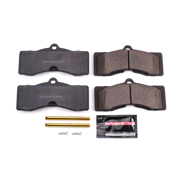 Power Stop 1969 Chevrolet Camaro Front or Rear Z23 Evolution Sport Brake Pads w/Hardware - Bull Strap