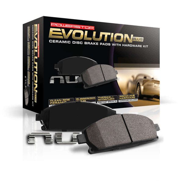 Power Stop 20-21 Mercedes-Benz GLE350 Front Z17 Evo Ceramic Brake Pad w/Hardware - Bull Strap