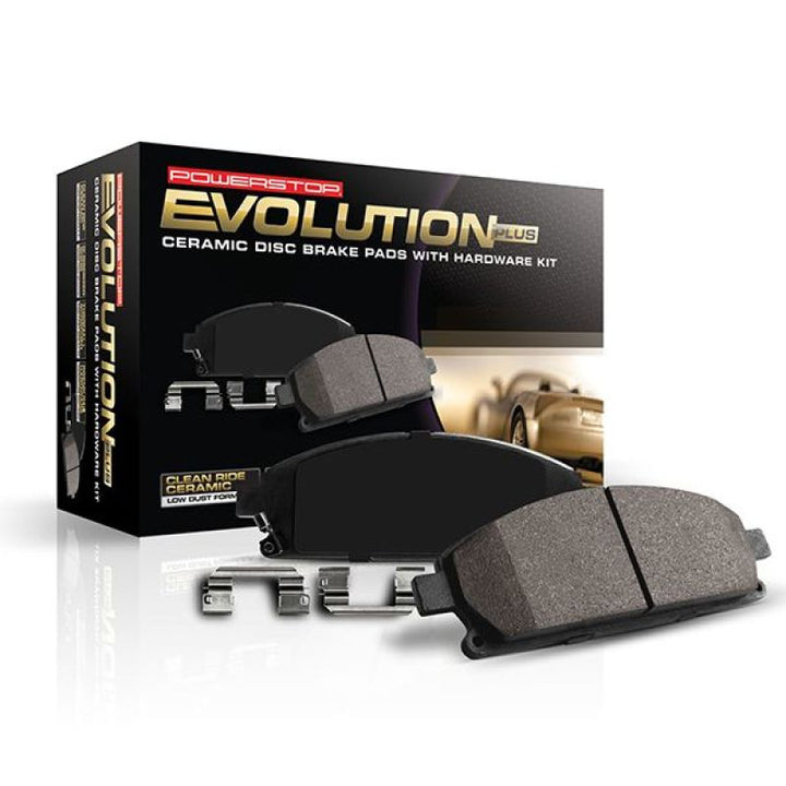 Power Stop 20-21 Mercedes-Benz GLE350 Front Z17 Evo Ceramic Brake Pad w/Hardware - Bull Strap