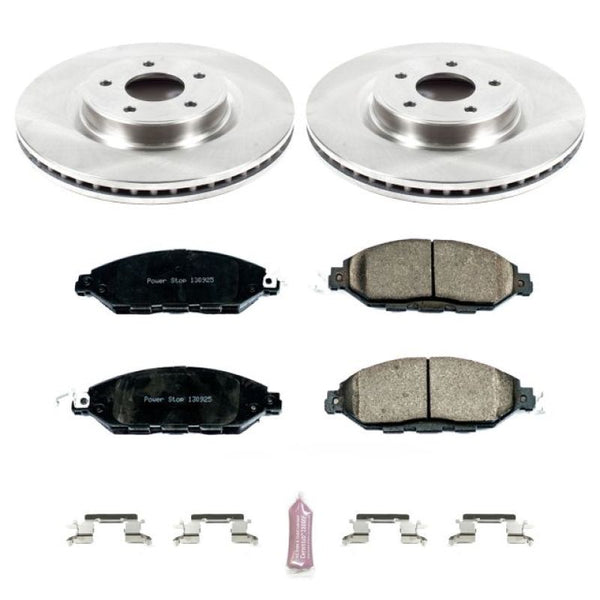 Power Stop 2013 Infiniti JX35 Front Autospecialty Brake Kit - Bull Strap
