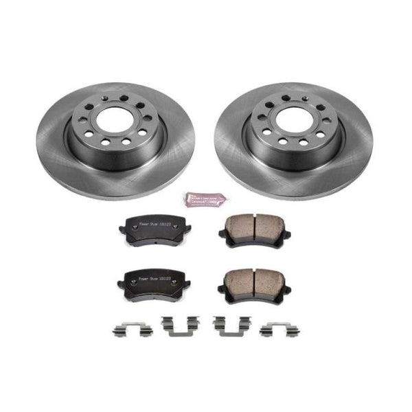 Power Stop 2015 Audi Q3 Rear Autospecialty Brake Kit - Bull Strap