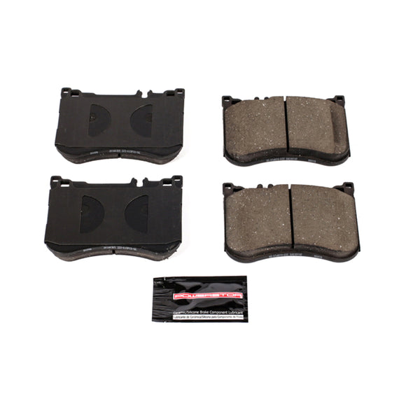 Power Stop 2017 Mercedes-Benz Maybach S550 Front Z23 Evolution Sport Brake Pads w/Hardware - Bull Strap