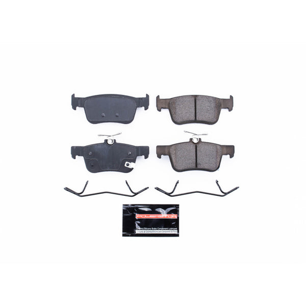 Power Stop 2019 Acura RDX Rear Z23 Evolution Sport Brake Pads w/Hardware - Bull Strap