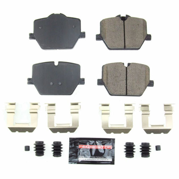 Power Stop 2019 BMW 330i Rear Z23 Evolution Sport Brake Pads w/Hardware - Bull Strap