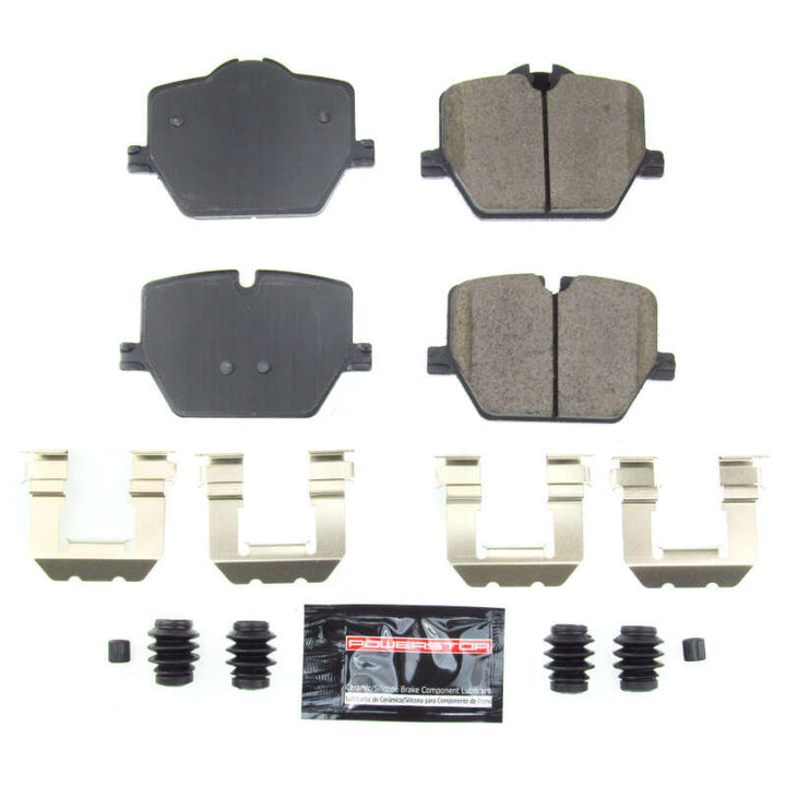 Power Stop 2019 BMW 330i Rear Z23 Evolution Sport Brake Pads w/Hardware - Bull Strap
