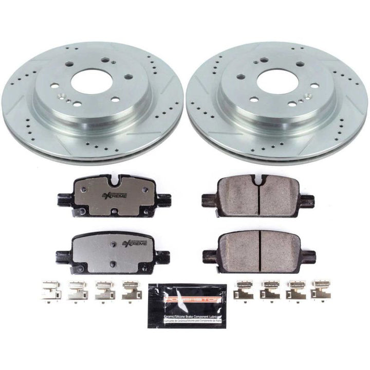Power Stop 2019 Chevrolet Silverado 1500 Rear Z36 Truck & Tow Brake Kit - Bull Strap