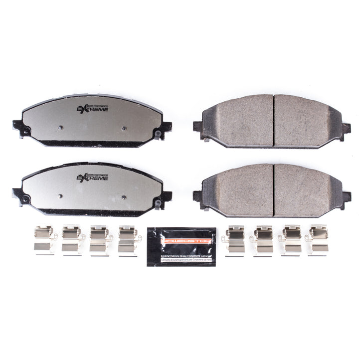 Power Stop 2019 Ram 1500 Front Z36 Truck & Tow Brake Pads w/Hardware - Bull Strap