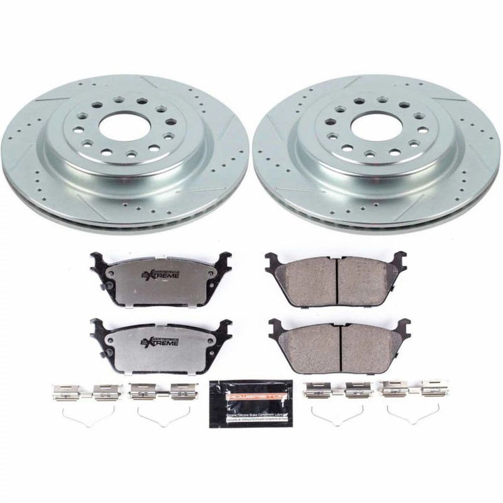 Power Stop 2019 Ram 1500 Rear Z36 Truck & Tow Brake Kit - Bull Strap