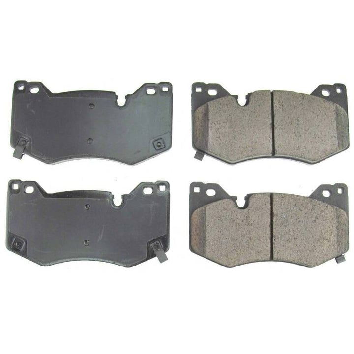 Power Stop 2020 Chevrolet Corvette Front Z16 Evolution Ceramic Brake Pads - Bull Strap