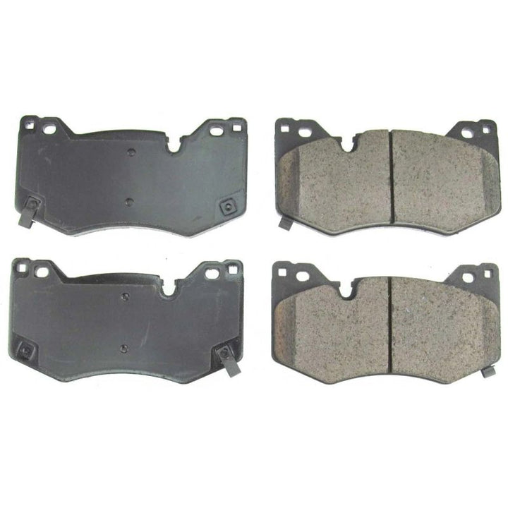 Power Stop 2020 Chevrolet Corvette Front Z16 Evolution Ceramic Brake Pads - Bull Strap