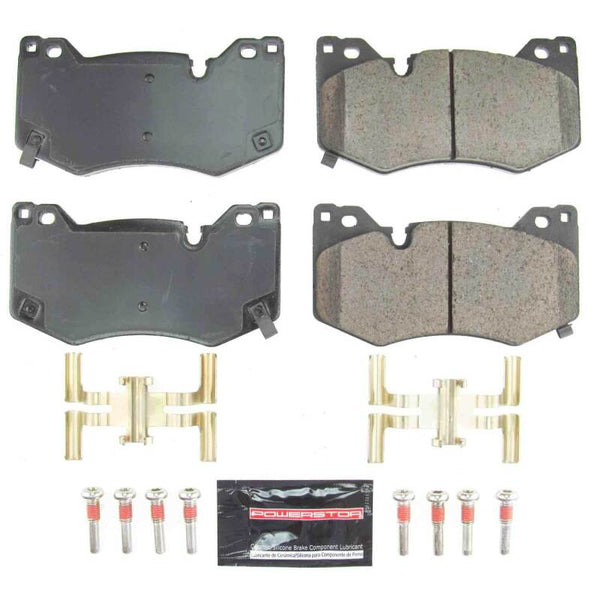 Power Stop 2020 Chevrolet Corvette Front Z23 Evolution Sport Brake Pads w/Hardware - Bull Strap
